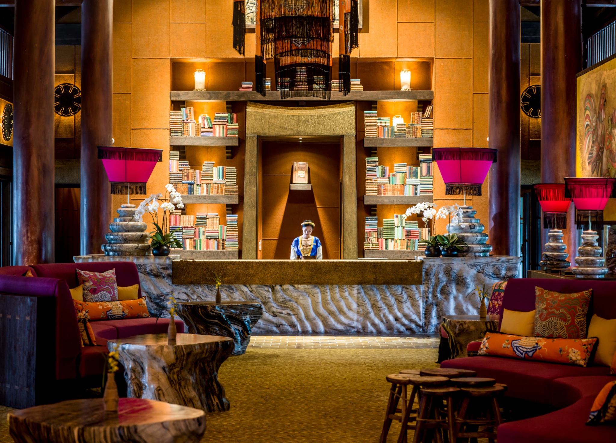 Into an Ancient Palace inspired by Tran Dynasty 13th century